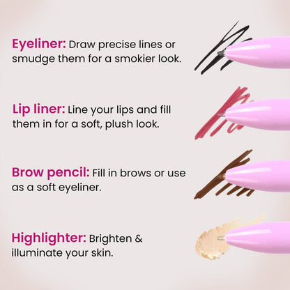 4 In 1 Makeup Pen