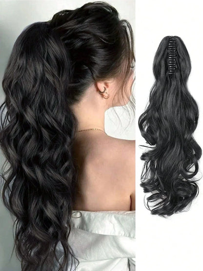 Extendria™ 18 Inch Long Ponytail Hair Extension (Free Hair Bun)